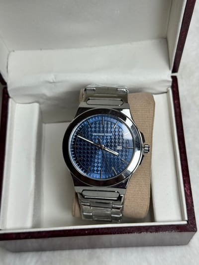 Universe Point Premium Silver Watch – Elegant & Classy Look!