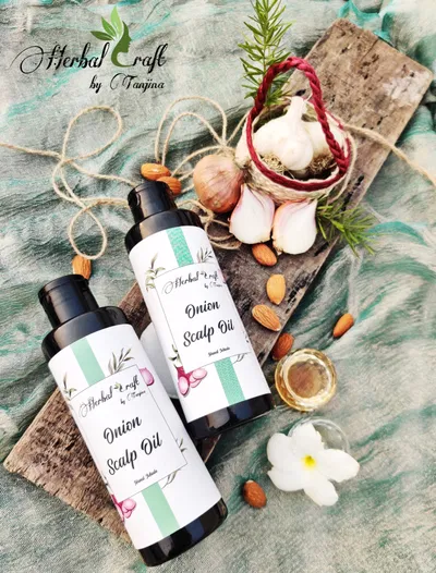 Onion scalp oil