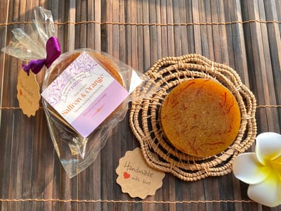 Saffron & Orange soap
