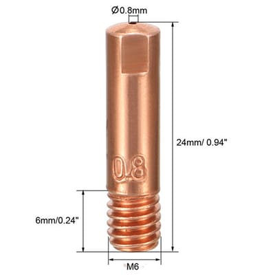 MIG WELDING CONTACT TIPS 15AK