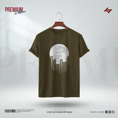 Premium Printed T-Shirt - Soluna