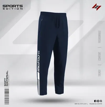 Mens Sports Edition Track Trouser - Cyclotron (Blue) - Image 1