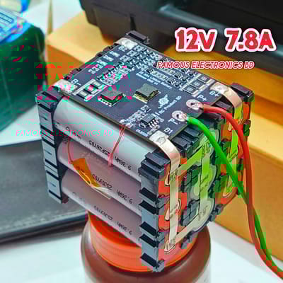 12V 7.8A Li-Ion Battery Pack