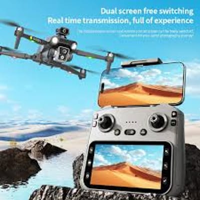YP8 Drone with Camera Brushless 4.5-inch Screen GPS Return 360° Laser Obstacle Avoidance Optical Flow Hover 5G Transmission