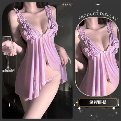 Front open Night dress - Image 1