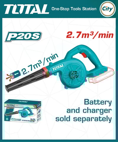 কর্ডলেস ব্লোয়ার (ব্যাটারি ও চার্জার ছাড়া) TOTAL TABLI20028