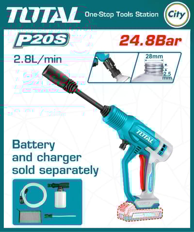 কর্ডলেস প্রেসার ওয়াশার (ব্যাটারি ও চার্জার ছাড়া) TOTAL TPWLI2036