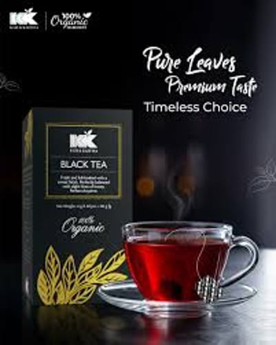 Kazi & Kazi Organic Black Tea 40 pcs 80 gm