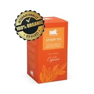 Kazi & Kazi Organic Ginger Tea 40 pcs 60 gm