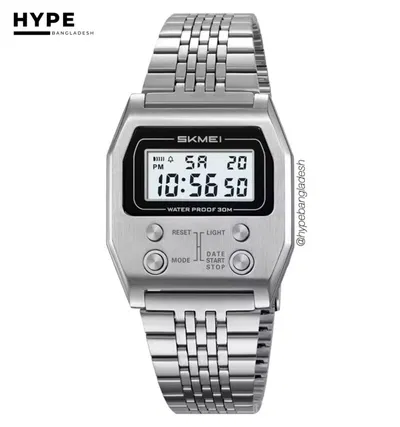 SKMEI 2460 Vintage Digital (Silver)