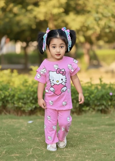 Half Sleeve T-shirt and Pant Set