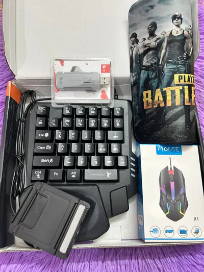 5 in 1 Mobile Gaming Combo Pack with latest X8 controller