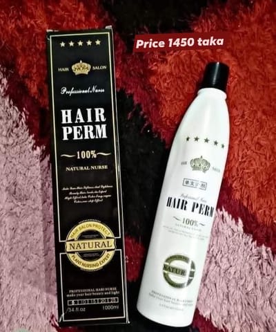 hair perm - 100% natural  hair straightner cream. - Image 1
