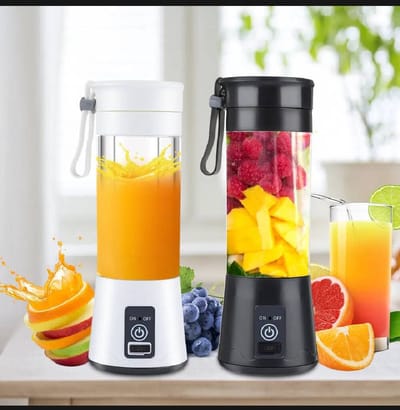 USB Rechargable Mini Portable Fruit & Vegetable Blender - Image 2