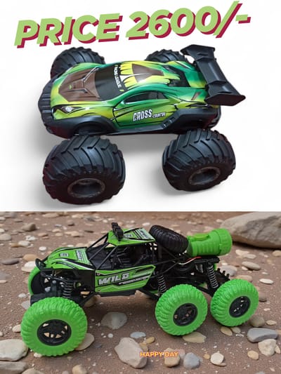🔥 High Speed Cross Country RC Monster Car – Big Wheel Off Road Racing Car
