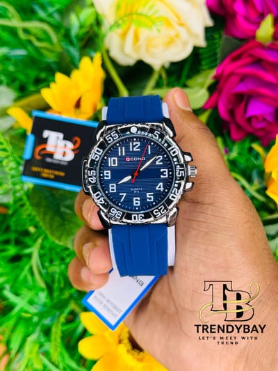 ⌚ Rcong Blue Sport Quartz Watch