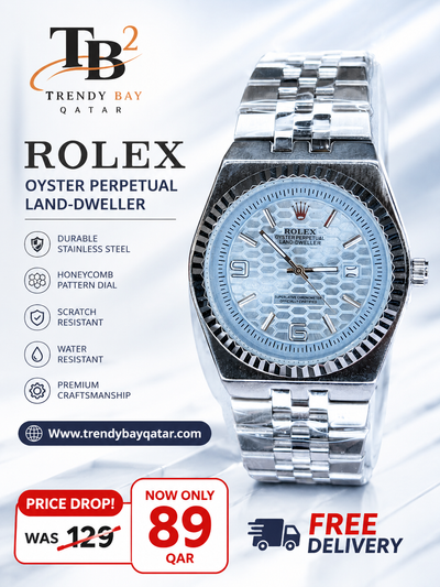 Rolex Elegant Silver Stainless Steel Luxury Watch