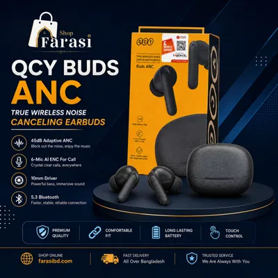 QCY Buds ANC HT15 ANC Wireless Earbuds
