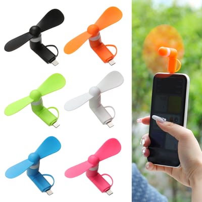 Mini USB Phone Fan for Mobile phone Type C Micro iphone