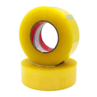 1PC Scotch Tape - 500 Meter ( Transparent) - Packaging Cartoon Binding Packaging Materials