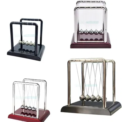 Newton's Cradle Billiard Balance Ball Bumper Ball Wholesale Metal Crafts Gifts Creative Decorative Ornaments Home Plastic Newton's Cradle