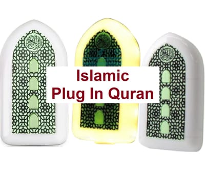 Islamic Plug-In Quran Speaker Portable Digital Player with Quran  Audio Tilawat & Azan Plug In Quran