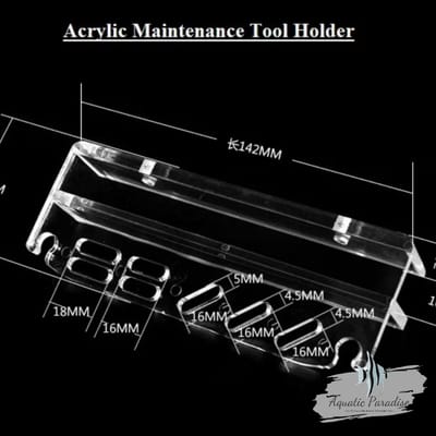 MUFAN Acrylic Maintenance Aquarium Tools Holder