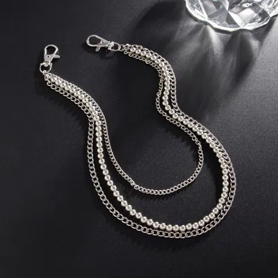 Multi-Layer Metal Wallet Chain - Image 7