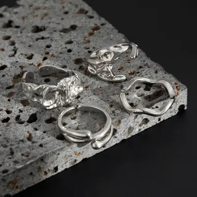 Liquid Metal Ring Collection - Image 4