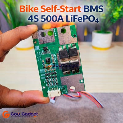 Bike Self-Start BMS 4S 500A LiFePO4 High Peak Cranking Protection Board