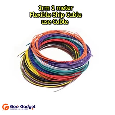 1RM Flexible Ship Use Cable 1 Meter 1 Pair Reclaimed Marine Grade Wire