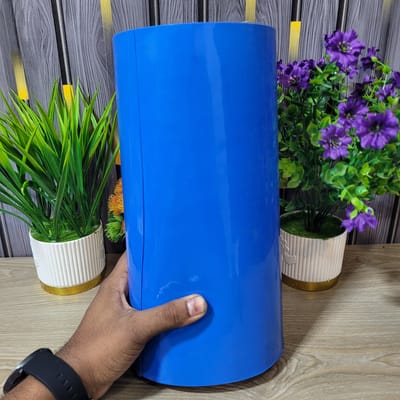 1ft 300mm Heat Shrink Tube Battery Pack Wrapping PVC Sleeve Blue