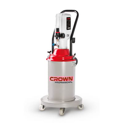 CROWN CT38097 Professional Grease Injector,12L,0.6-0.8MPa,0.85L/min,50:1; CT38097