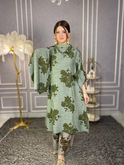 Printed Cotton Co Ord - Image 1