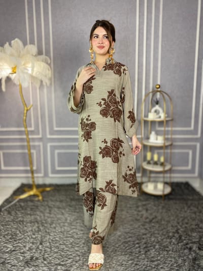 Printed Cotton Co Ord - Image 5