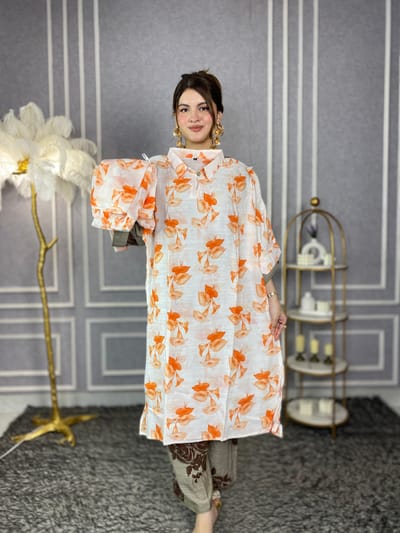 Flower Print Co ords - Image 1