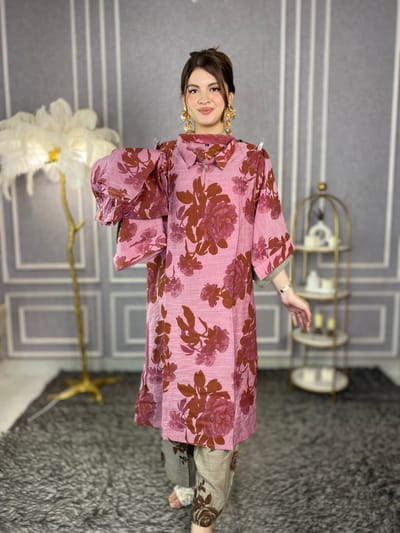 Printed Cotton Co Ord - Image 2