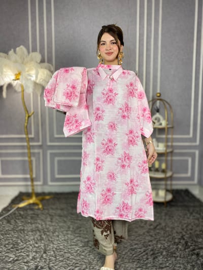 Flower Print Co ord - Image 1