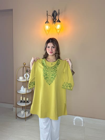 Premium embroidery kurti - Image 3