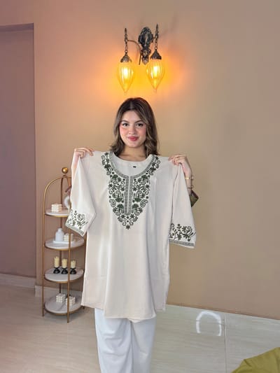 Premium embroidery kurti - Image 6