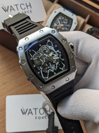 RM Silver Dial Quartz Watch