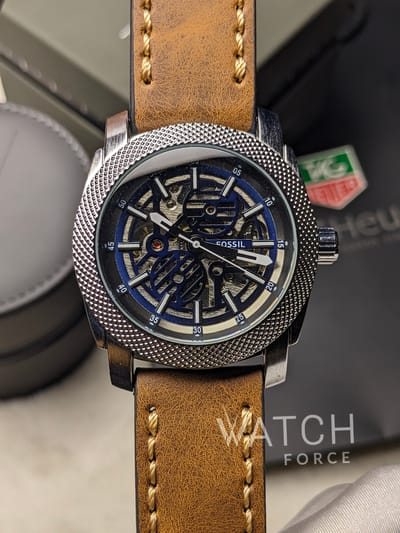 Fossil Skeleton Mechanical Watch