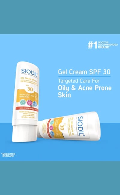 SIODIL Gel Cream SPF 30 100ml - Image 2