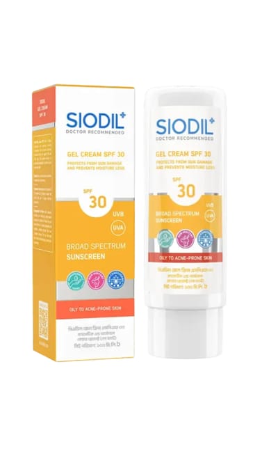 SIODIL Gel Cream SPF 30 100ml - Image 1