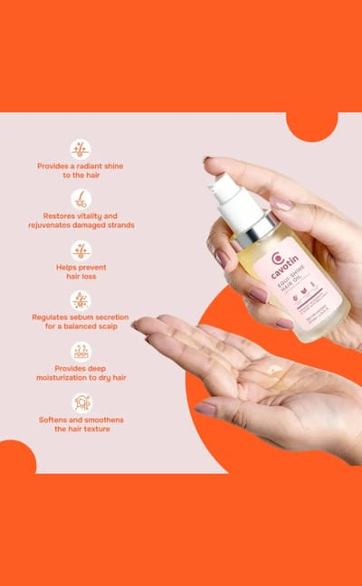 Cavotin Equi-Shine Hair Oil 50ml - Image 3