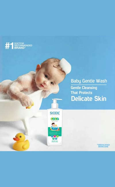SIODIL Baby Gentle Wash 200ml - Image 2