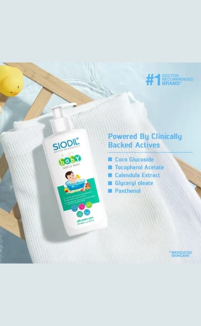 SIODIL Baby Gentle Wash 200ml - Image 3