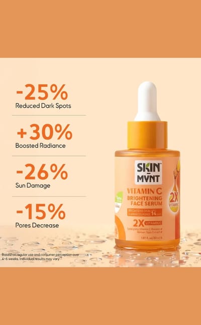 Skin Mynt Vitamin C Brightening Face Serum 30ml - Image 3