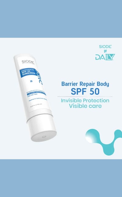 Siodil Daily Barrier Repair Body SPF 50 150ml - Image 2