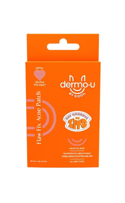 Dermo-U Anti-Acne Patch – Pink Heart - Image 1